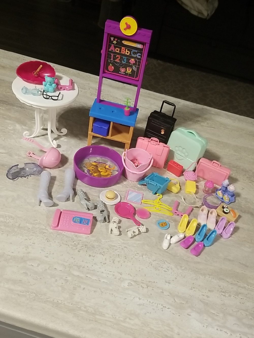 Barbie and Friends Shoes And Accessories Lot 3